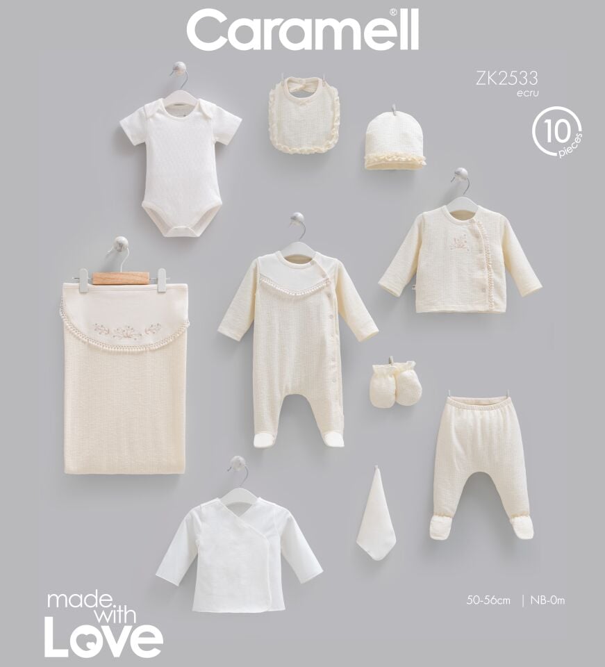 Fashion Girl 10 Parça Hastane Çıkışı Set