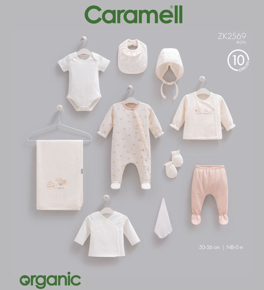 Tiny Baby 10 Parça Hastane Çıkışı Set KIZ BEBEK