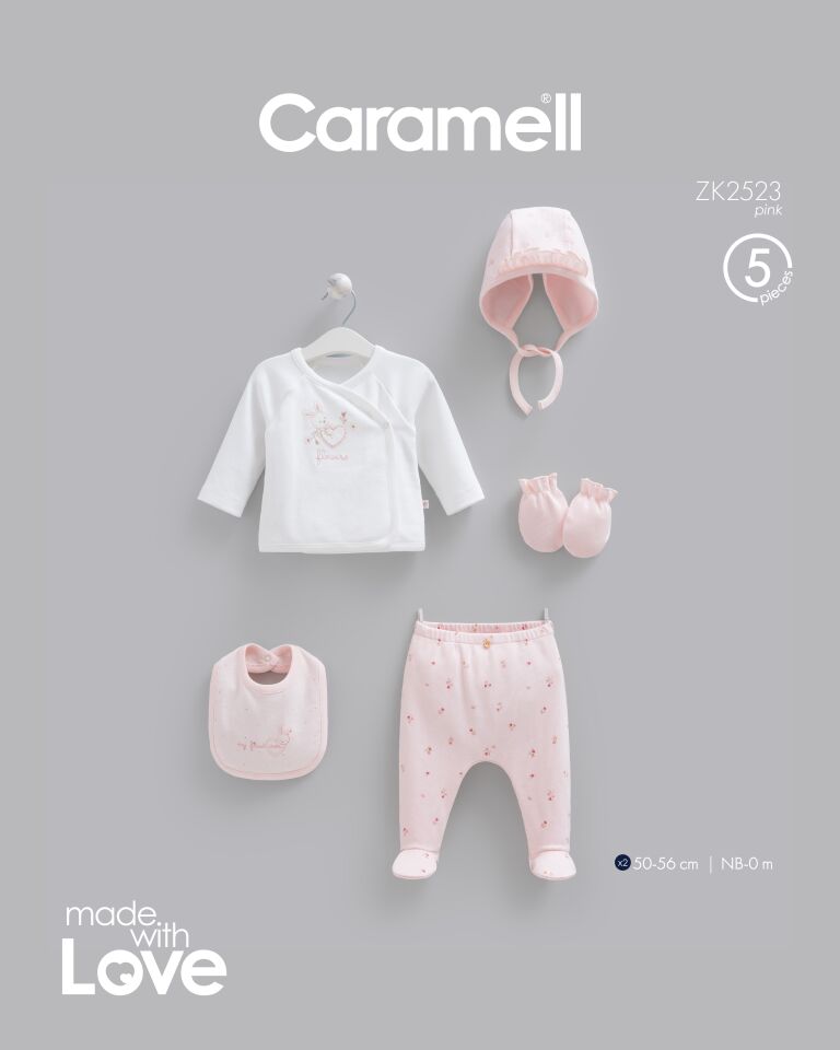 Love Bunny 5 Parça Hastane Çıkışı Set
