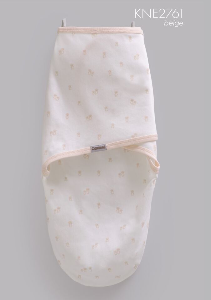 Newborn Desenli Erkek Bebek Kundak KNE2761