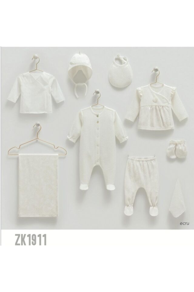 Tiny Lace 10 Parça Hastane Çıkışı Zıbın Seti ZK1911
