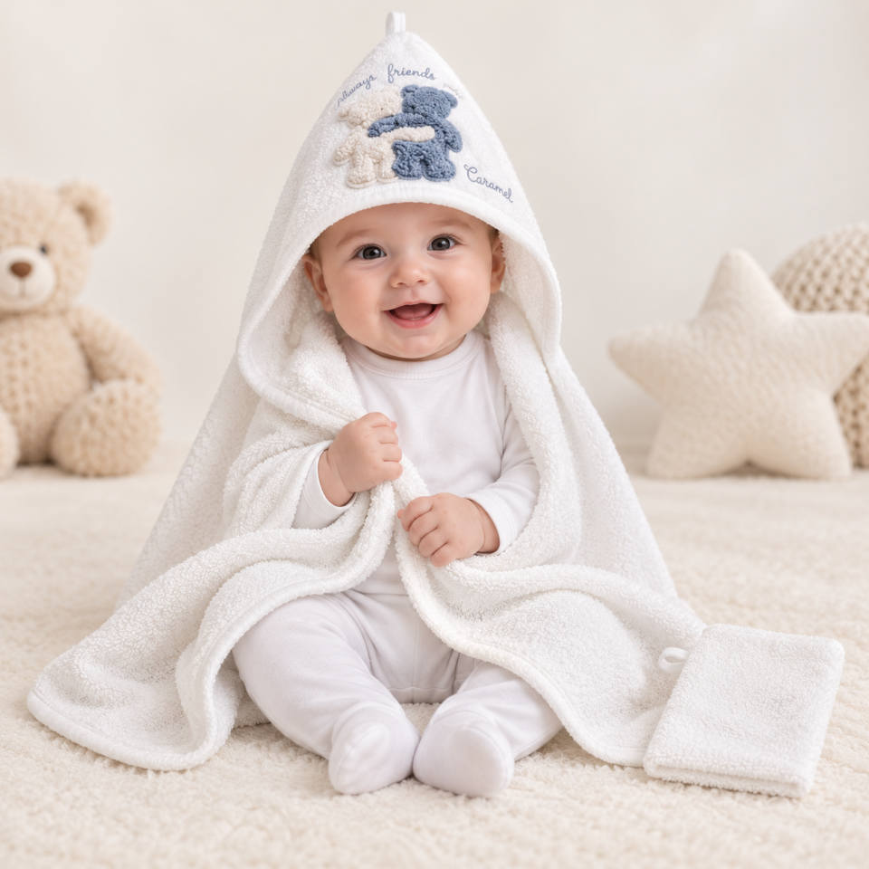 ÖRME BEBE SİLGİ HAVLU BSE3037