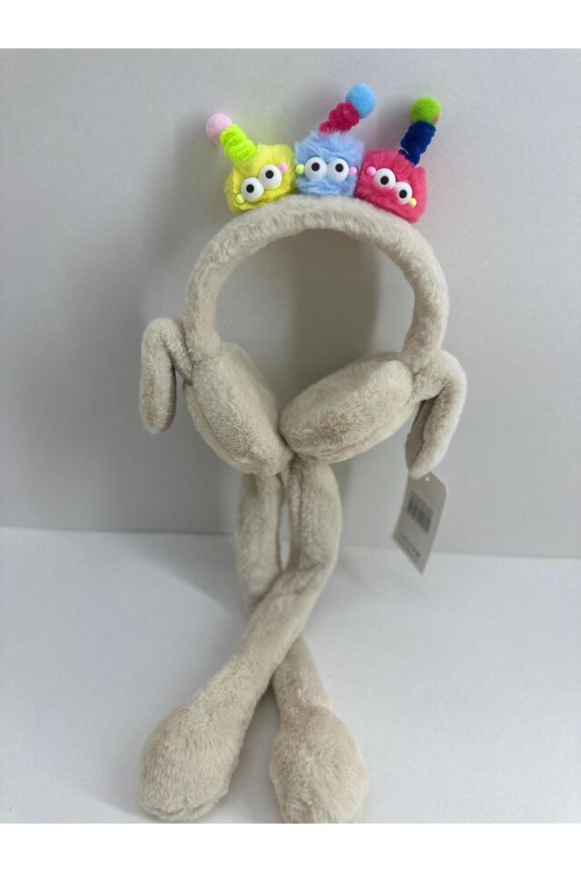 ÇOCUK PELUŞ OYNAR KULAKLI HAREKETLİ SESLİ KIŞLIK KULAKLIK